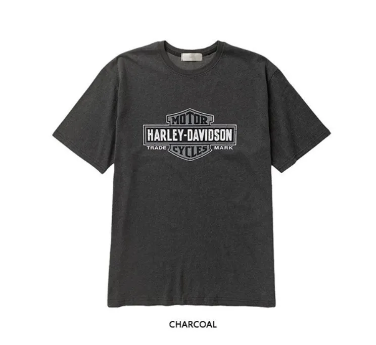 HUE  |[Huecloset]★Pigment Harley T-shirt (3 colors)