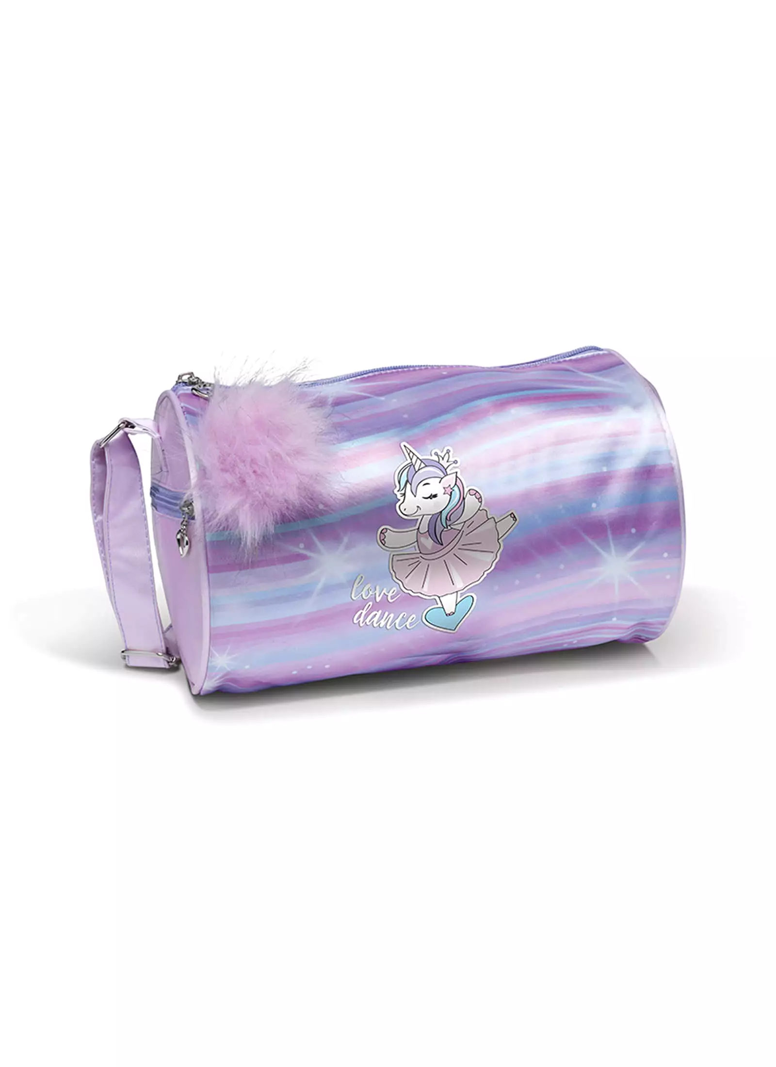 I Love Unicorns Dance Duffel