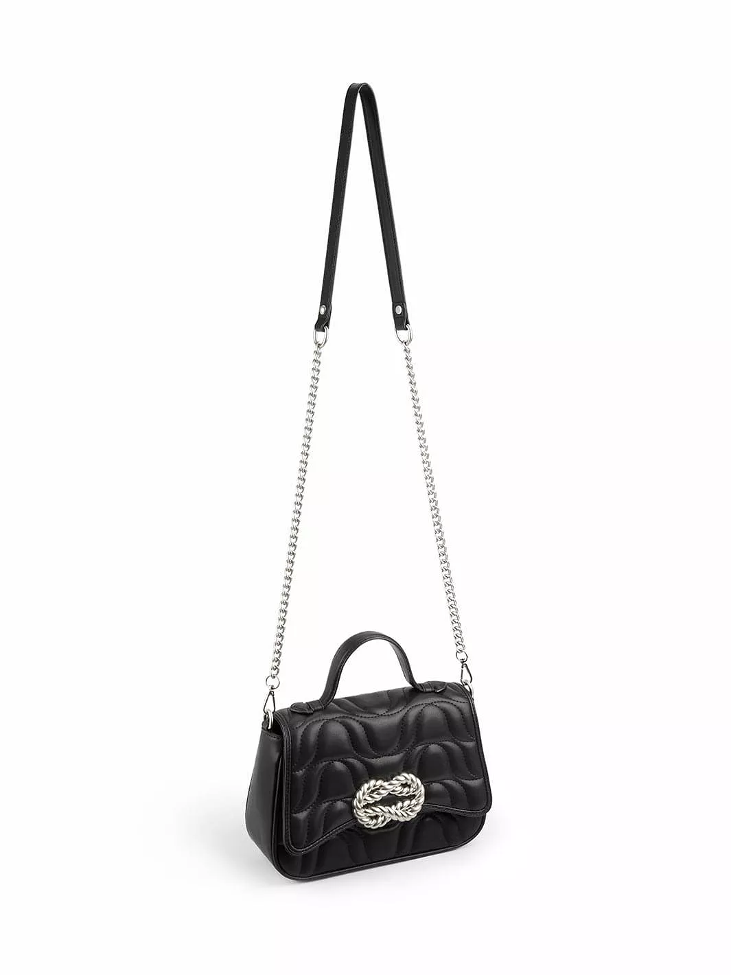 Infinity Love Quilted Small Shoulder Bag