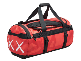 KAWS x The North Face Duffle Bag Red