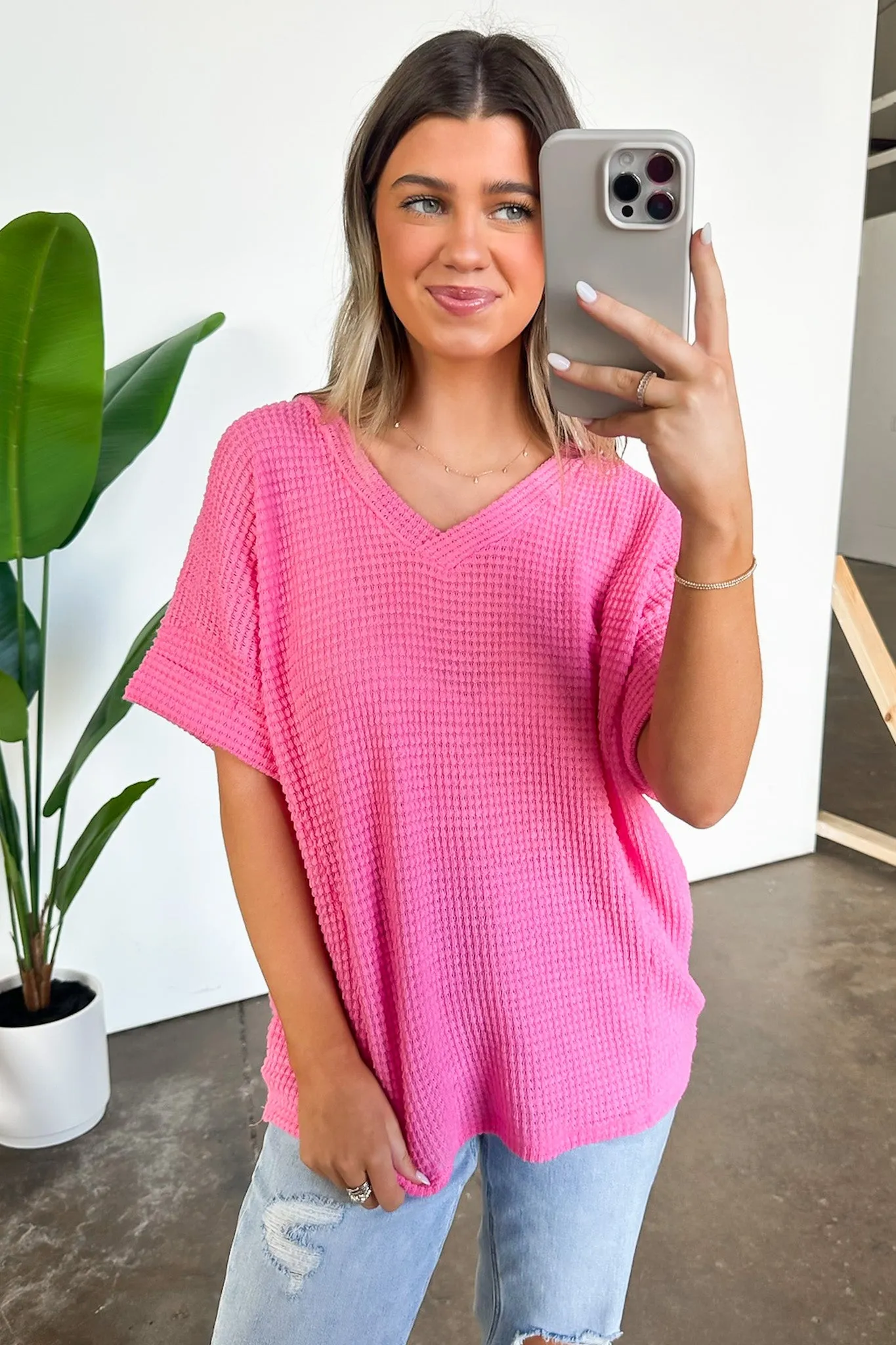 Kloie V-Neck Knit Top - FINAL SALE