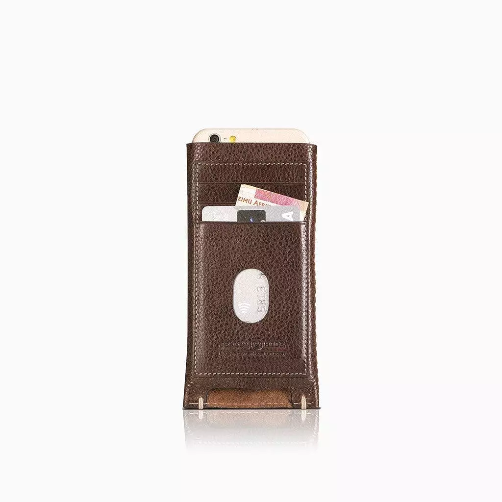 Large Slip-in Card & Cash Phone Wallet