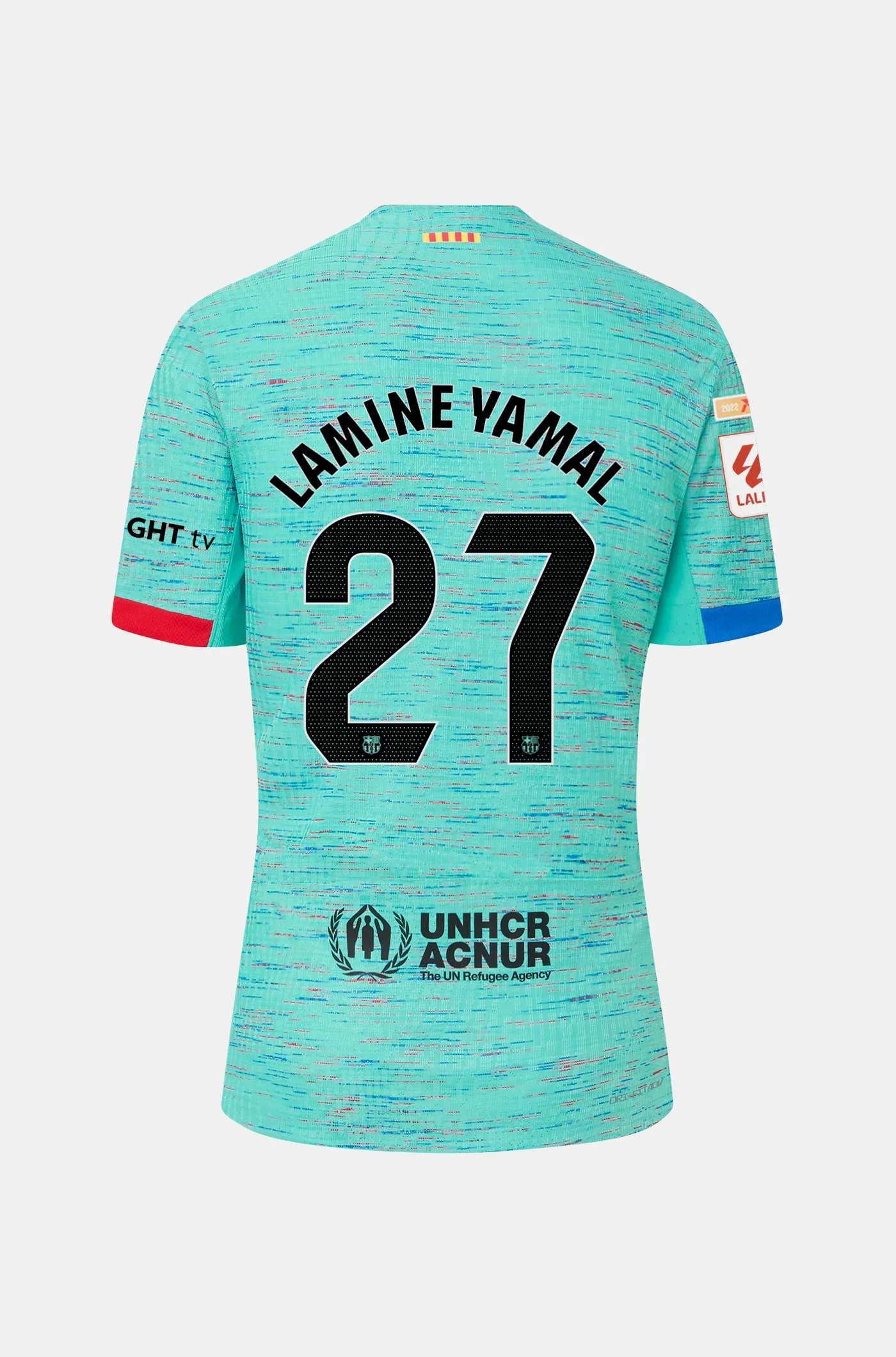 LFP  FC Barcelona third shirt 23/24 – Junior  - LAMINE YAMAL