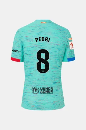 LFP  FC Barcelona third shirt 23/24 – Junior  - PEDRI