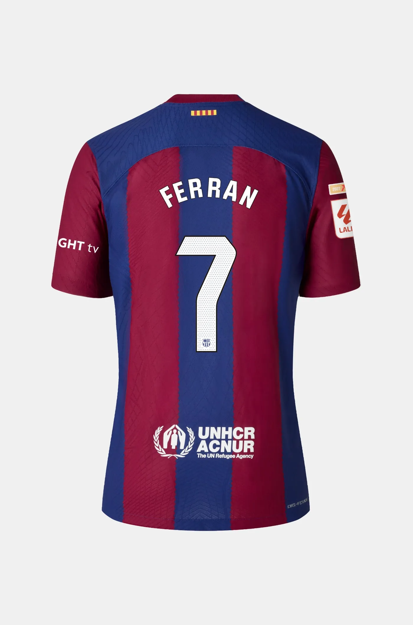 Limited Edition Karol G FC Barcelona men's home shirt 23/24 Player's Edition - FERRAN