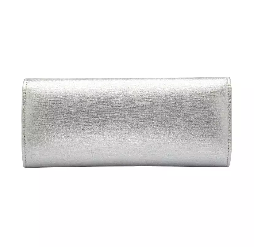 LOTUS Claire Silver Clutch Bag