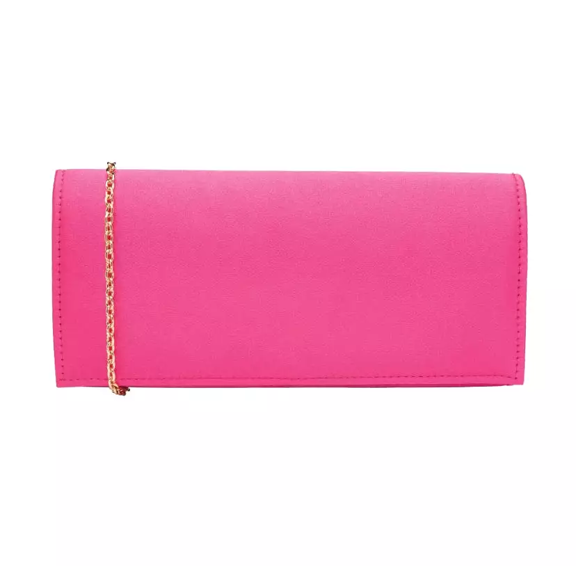 LOTUS Trudy Pink Satin Clutch Bag