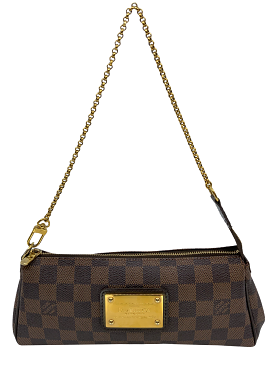 Louis Vuitton Damier Ebene Canvas Eva Clutch