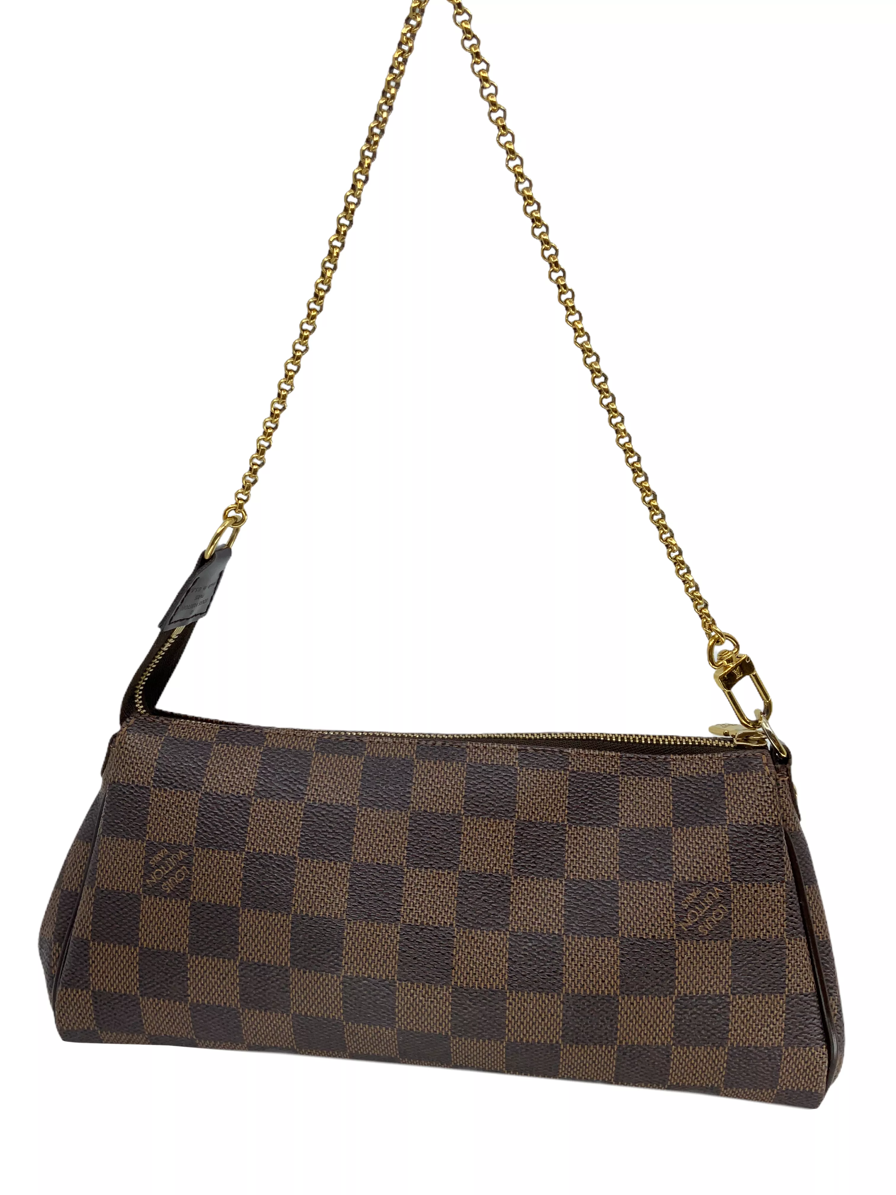 Louis Vuitton Damier Ebene Canvas Eva Clutch