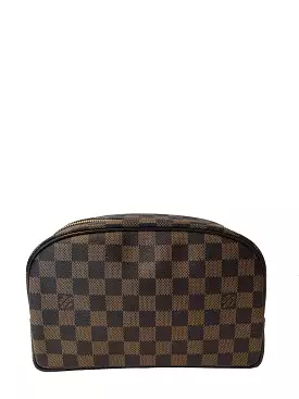 Louis Vuitton Damier Ebene Toiletry Case 25