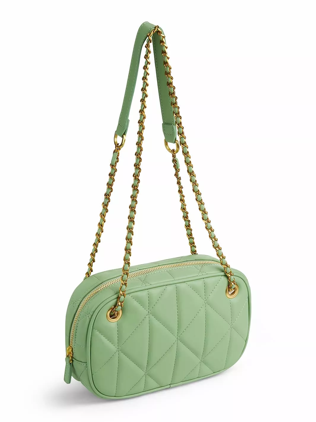 Melody quilted shoulder bag