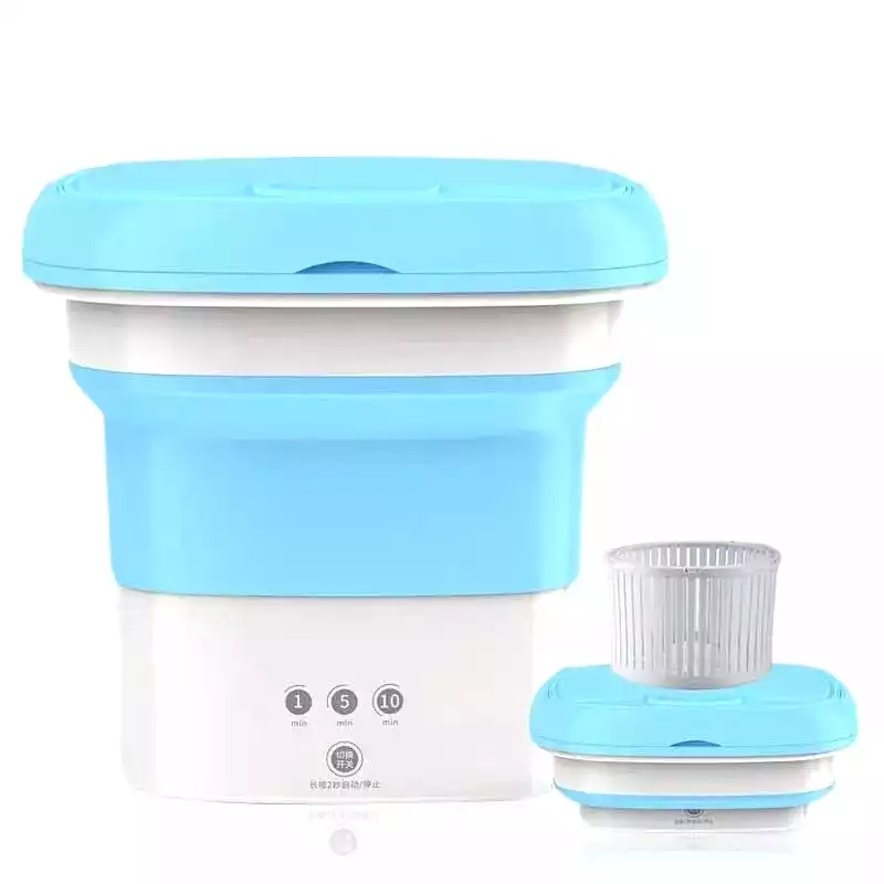 Mini Folding Washing Machine For Clothes With Bucket Washing EJ-80022