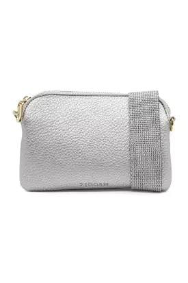 MISSY HUGO CLUTCH SILVER