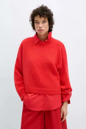 Mohair Sweater - Red