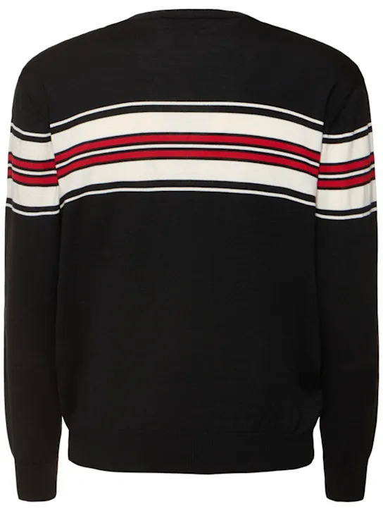 MSGM   Polo neck knit sweater 