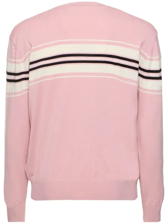 MSGM   Polo neck knit sweater 