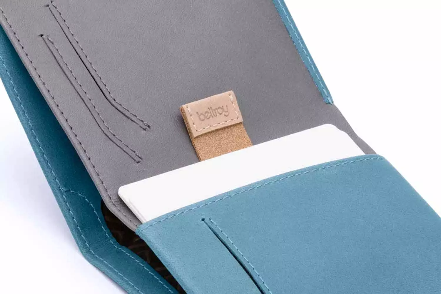 Note Sleeve Wallet - Arctic Blue