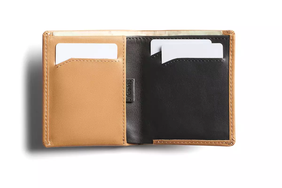 Note Sleeve Wallet - Tan - RFID