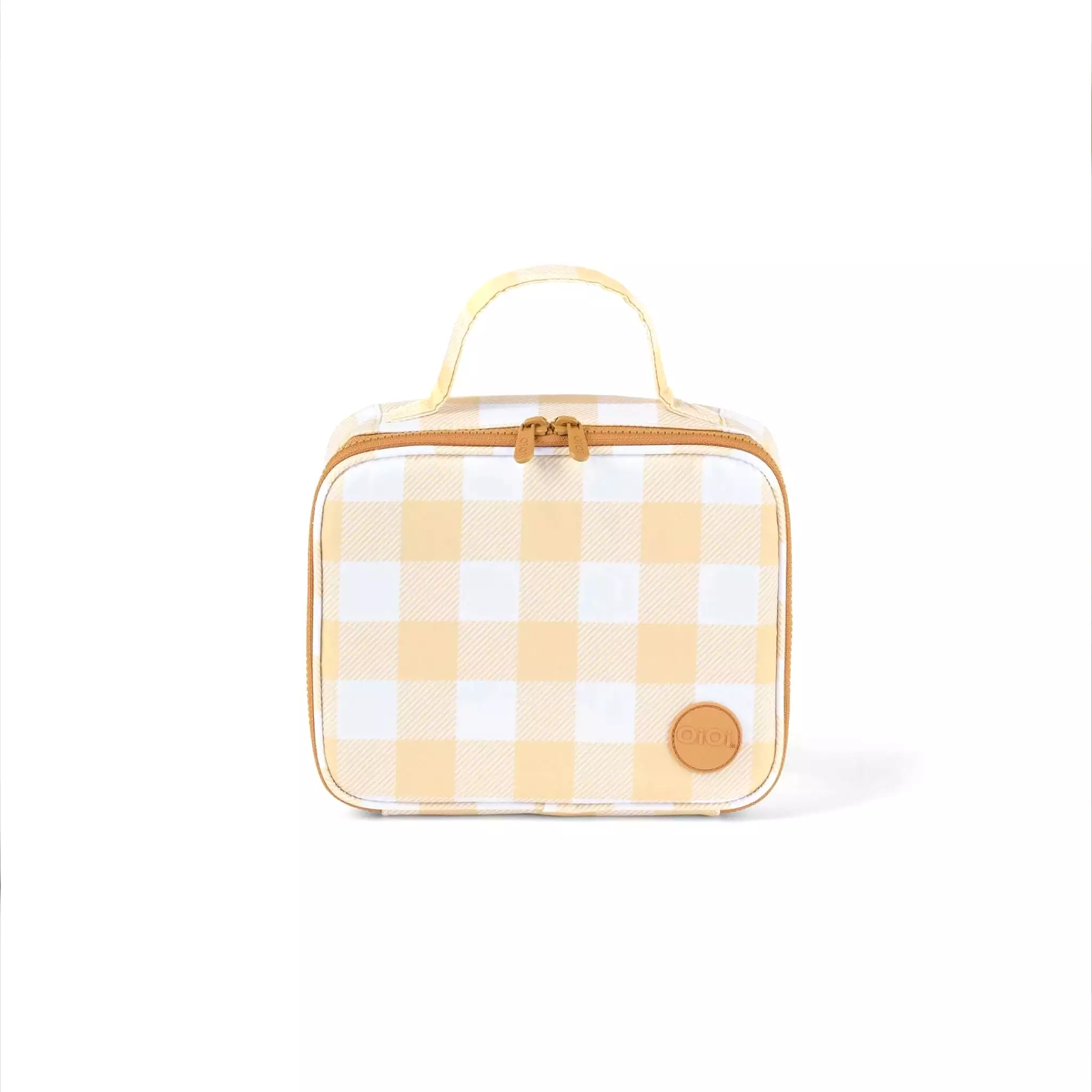 OiOi Change Mat Clutch - Gingham Beige