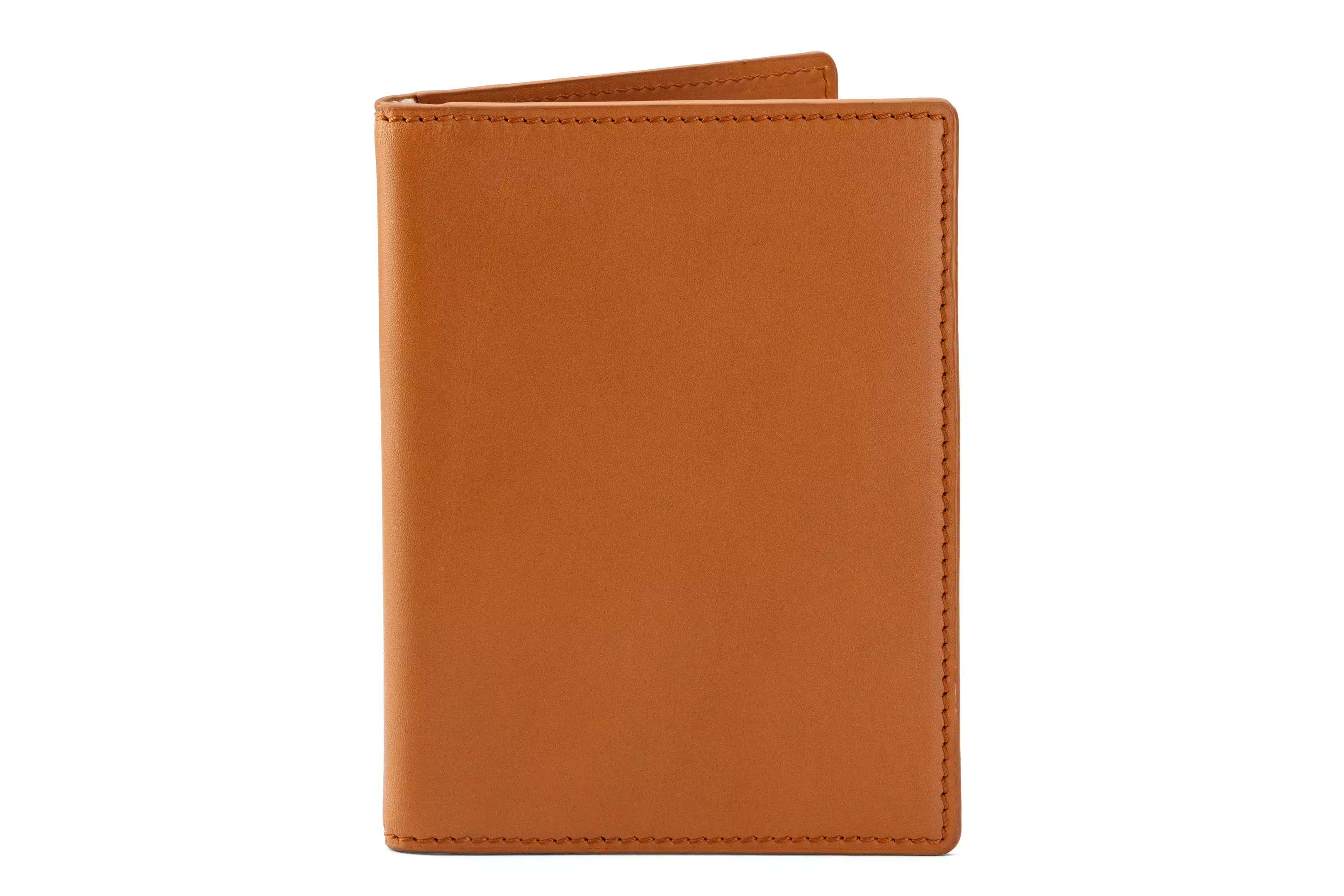 Passport Leather Wallet - Tan