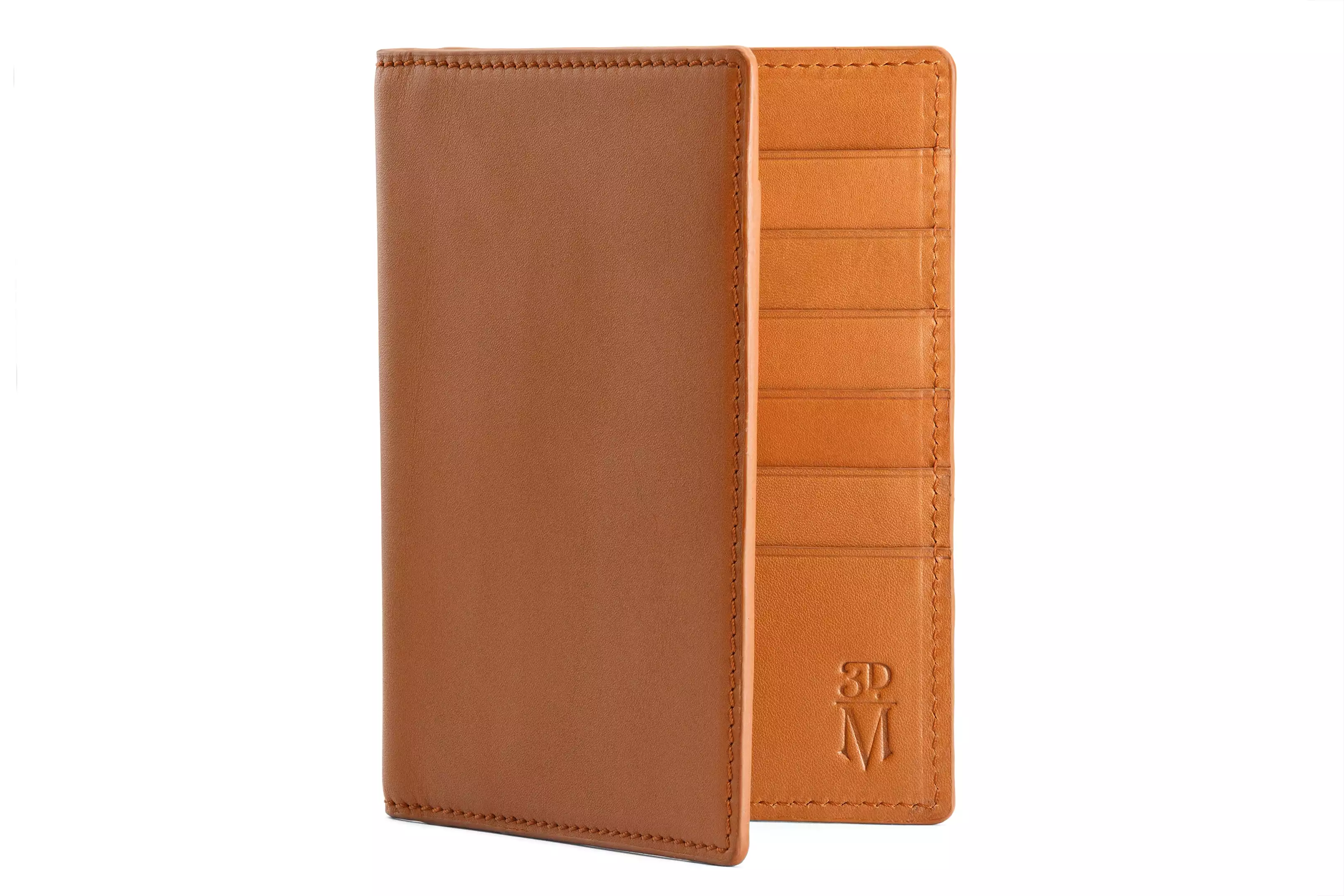 Passport Leather Wallet - Tan