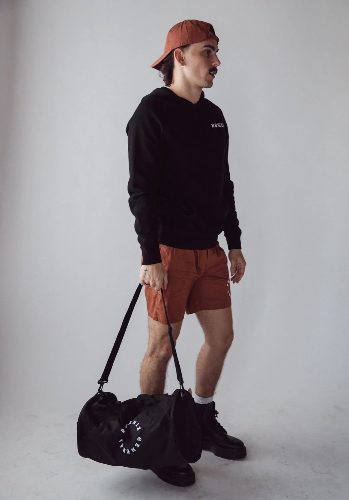 PHX GEN Embroidered Duffle Bag | Black