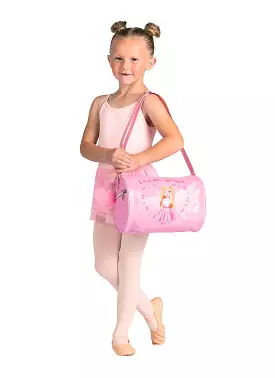 Pink Dancer Girl Roll Bag