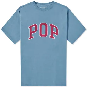 Pop Trading Company Arch T-ShirtBlue Shadow