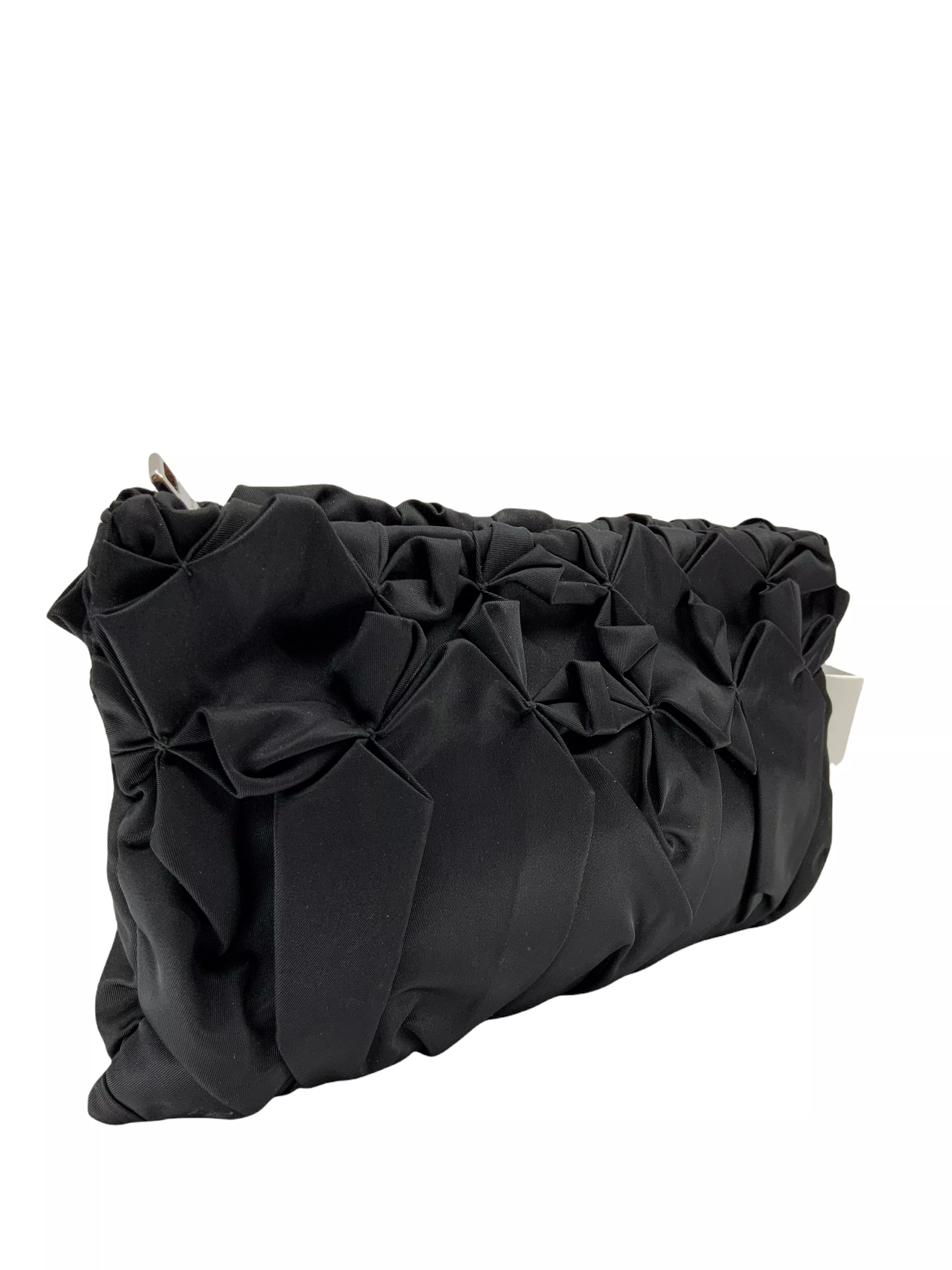 Prada Origami Pleated Large Clutch Tesutto Nylon