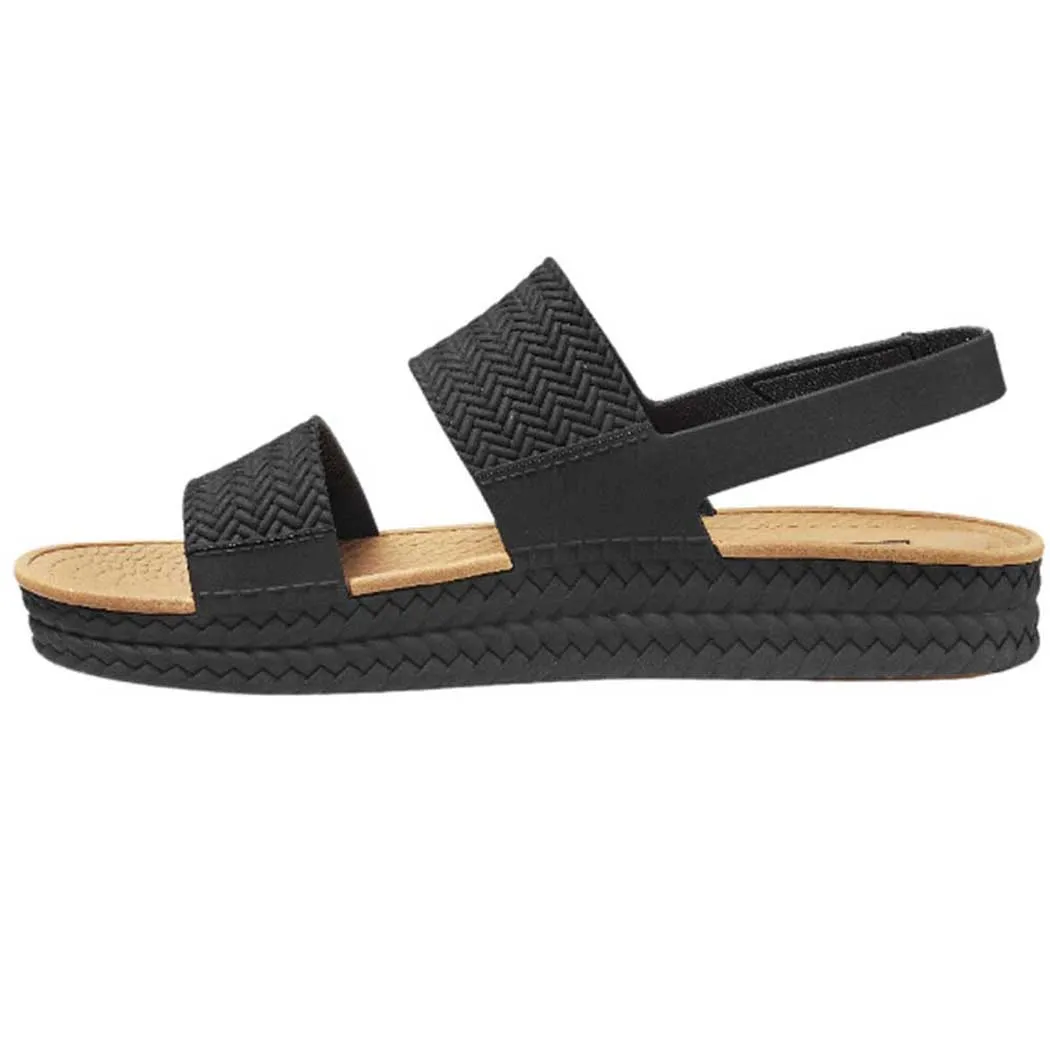 Reef Water Vista Sandal Black/ Tan (Women's)