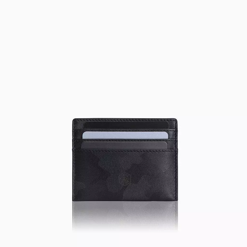 Slim Card Holder, Black Camo