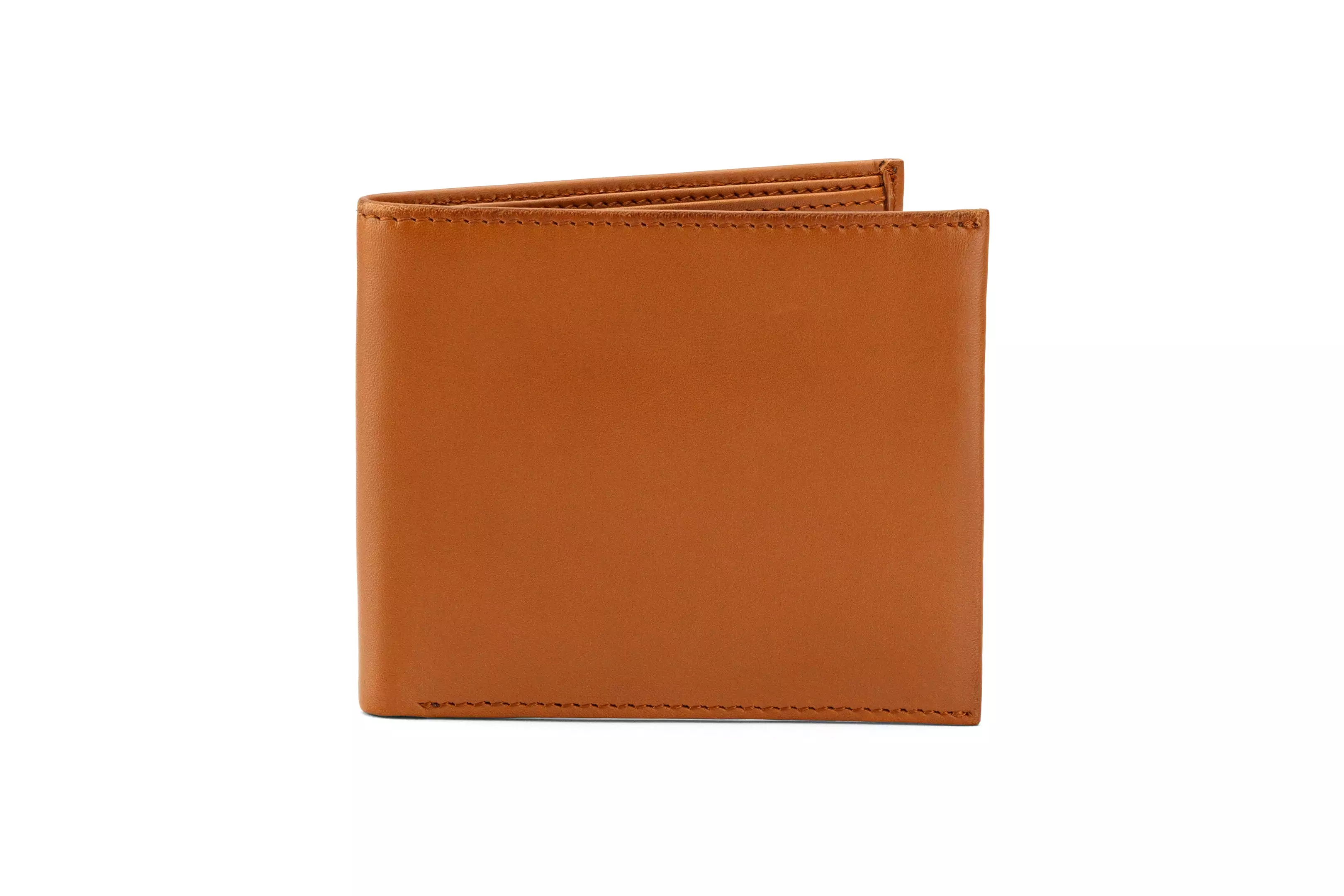 Slim Leather Wallet - Tan