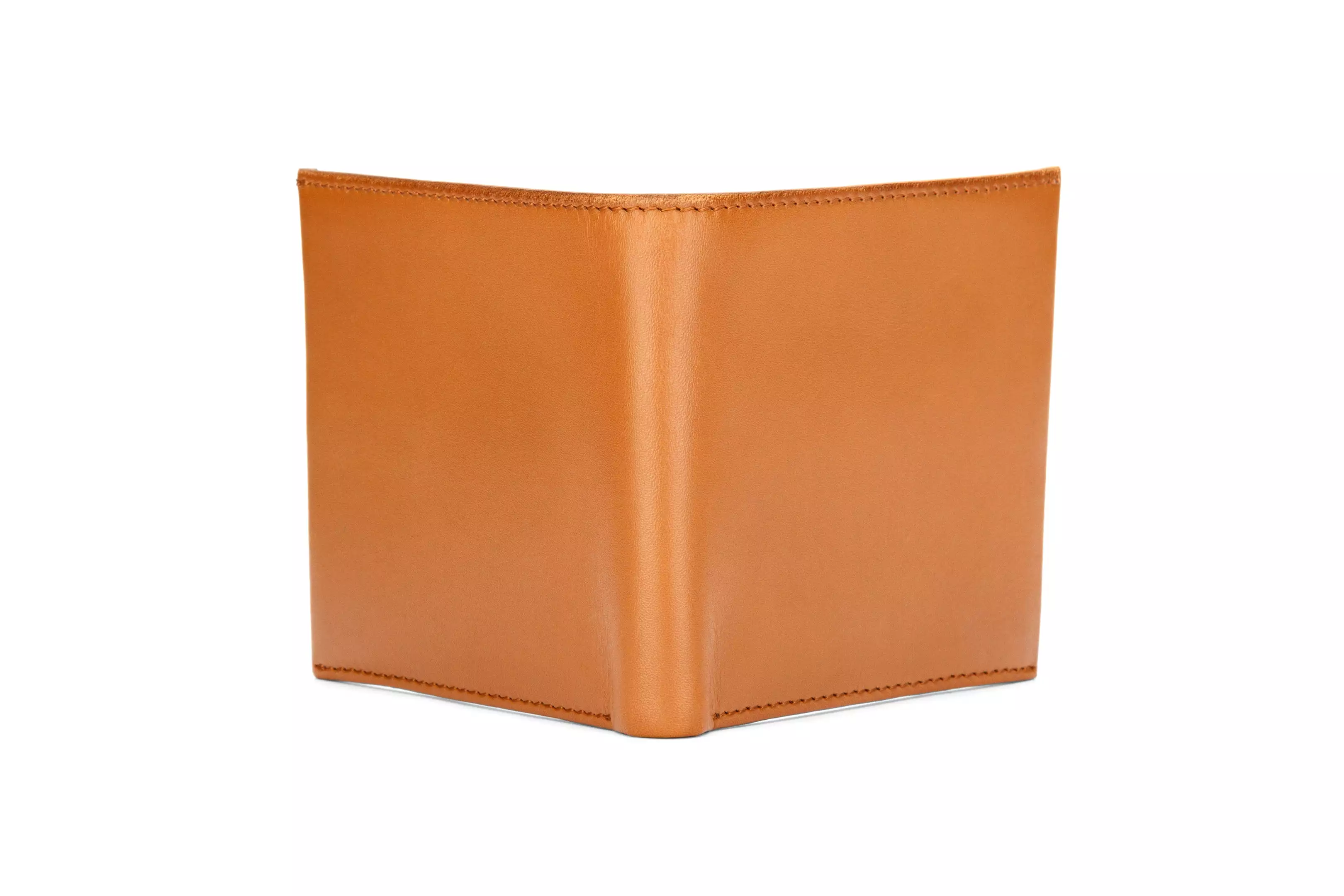 Slim Leather Wallet - Tan