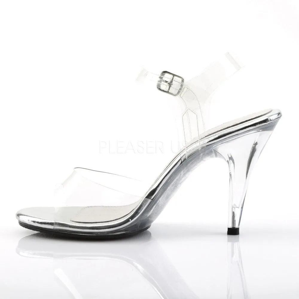 SS-CARE408 Sandal | Clear Vinyl