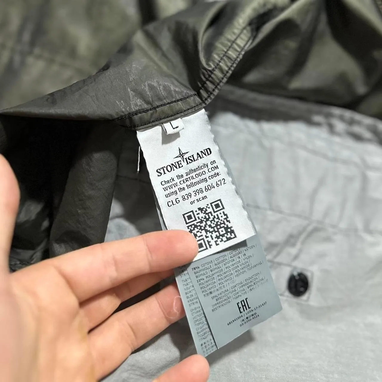 Stone Island Shadow Project Spider Watro Jacket