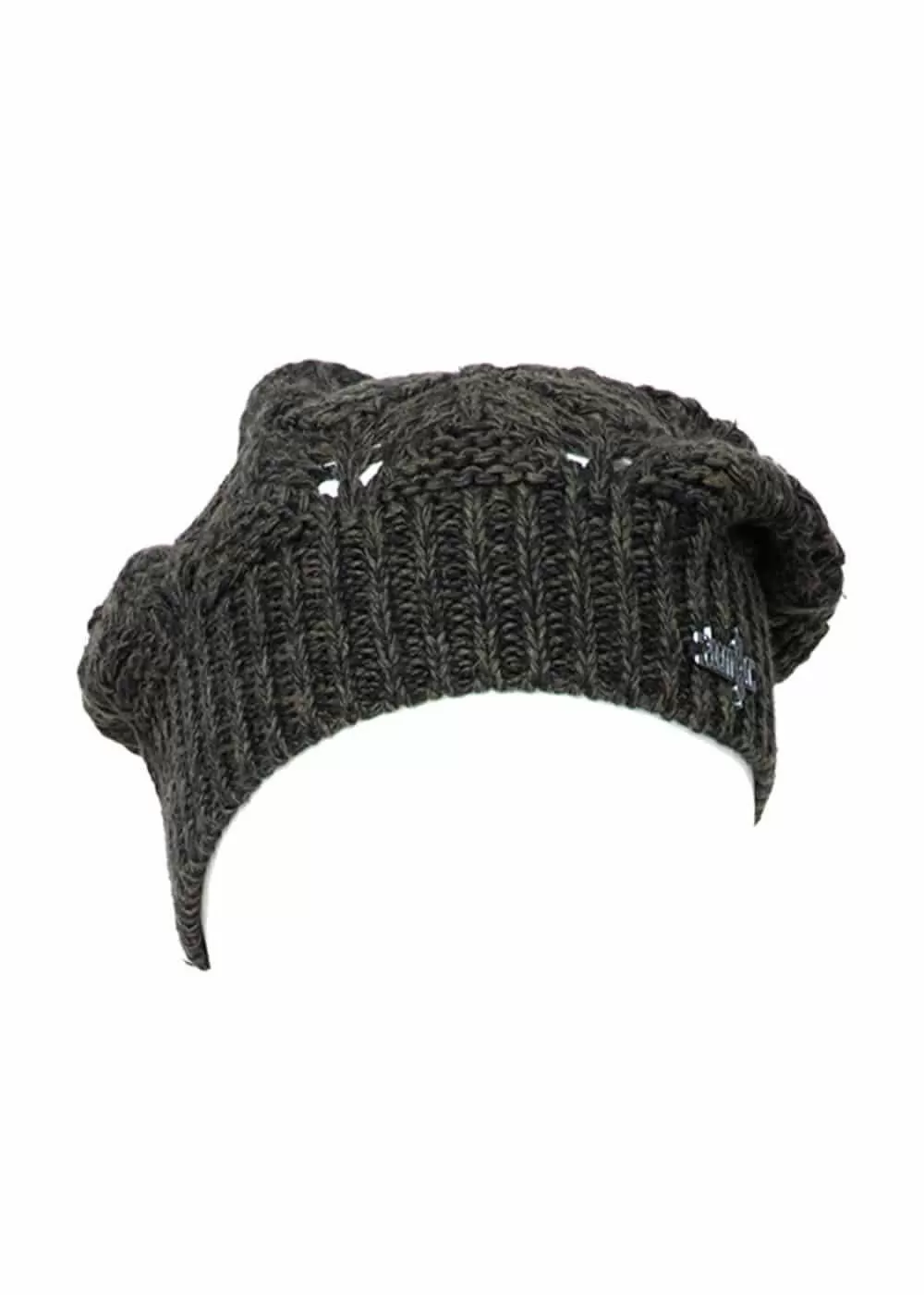 Subtle Slouch Hemp and Cotton Knit Beanie