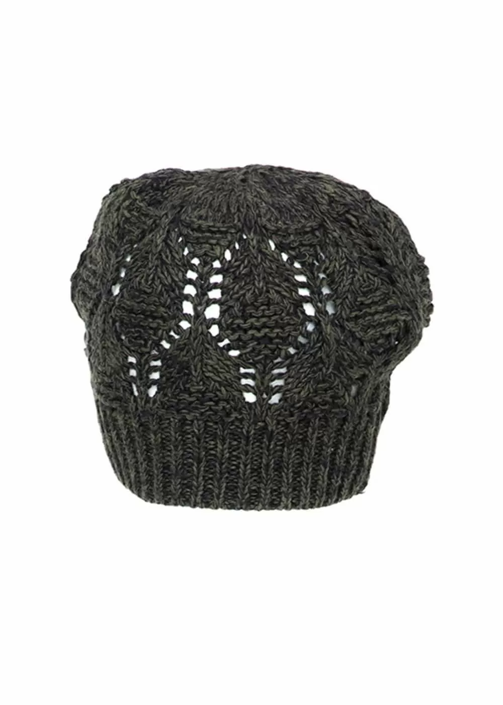 Subtle Slouch Hemp and Cotton Knit Beanie