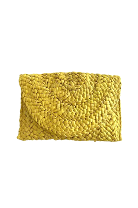 SUMMERLAND CLUTCH YELLOW