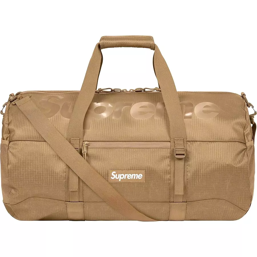 Supreme Duffle Bag Tan