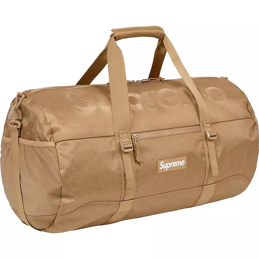 Supreme Duffle Bag Tan