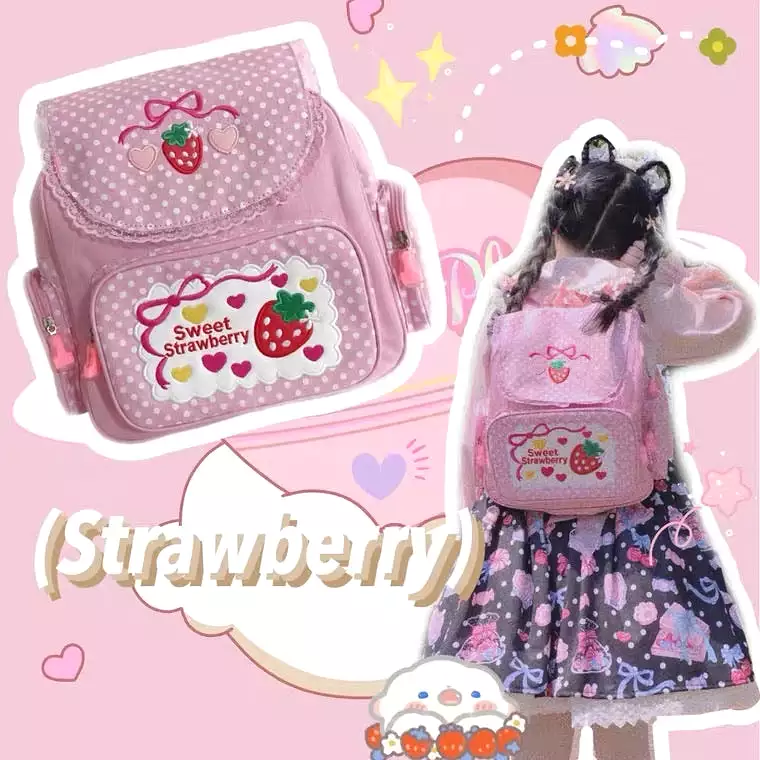 “SWEET STRAWBERRY” BACKPACK BY50023