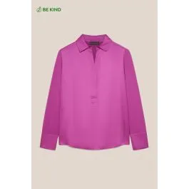 T-shirt in viscosa ECOVERO donna Fucsia