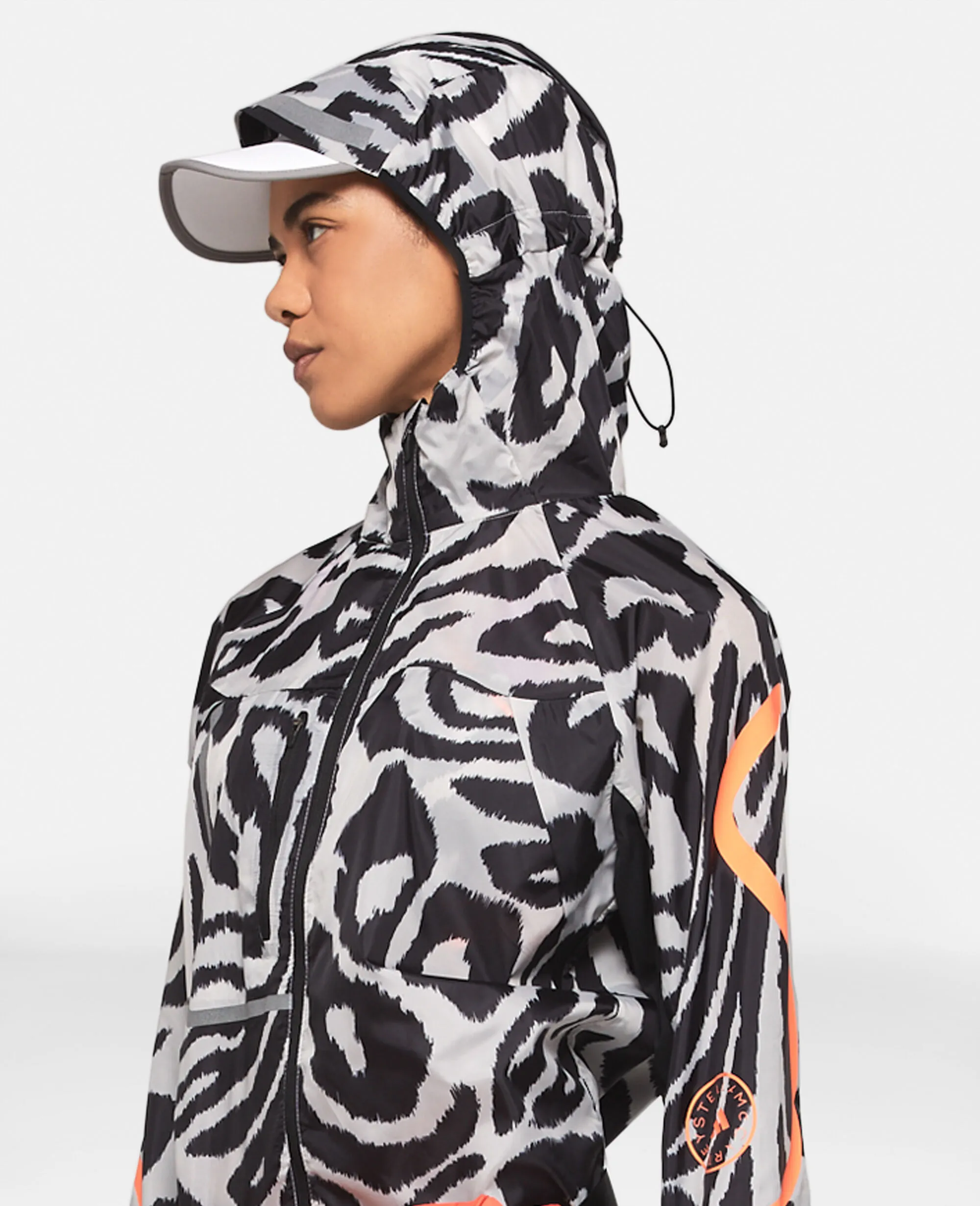 TruePace Leopard Print Running Jacket