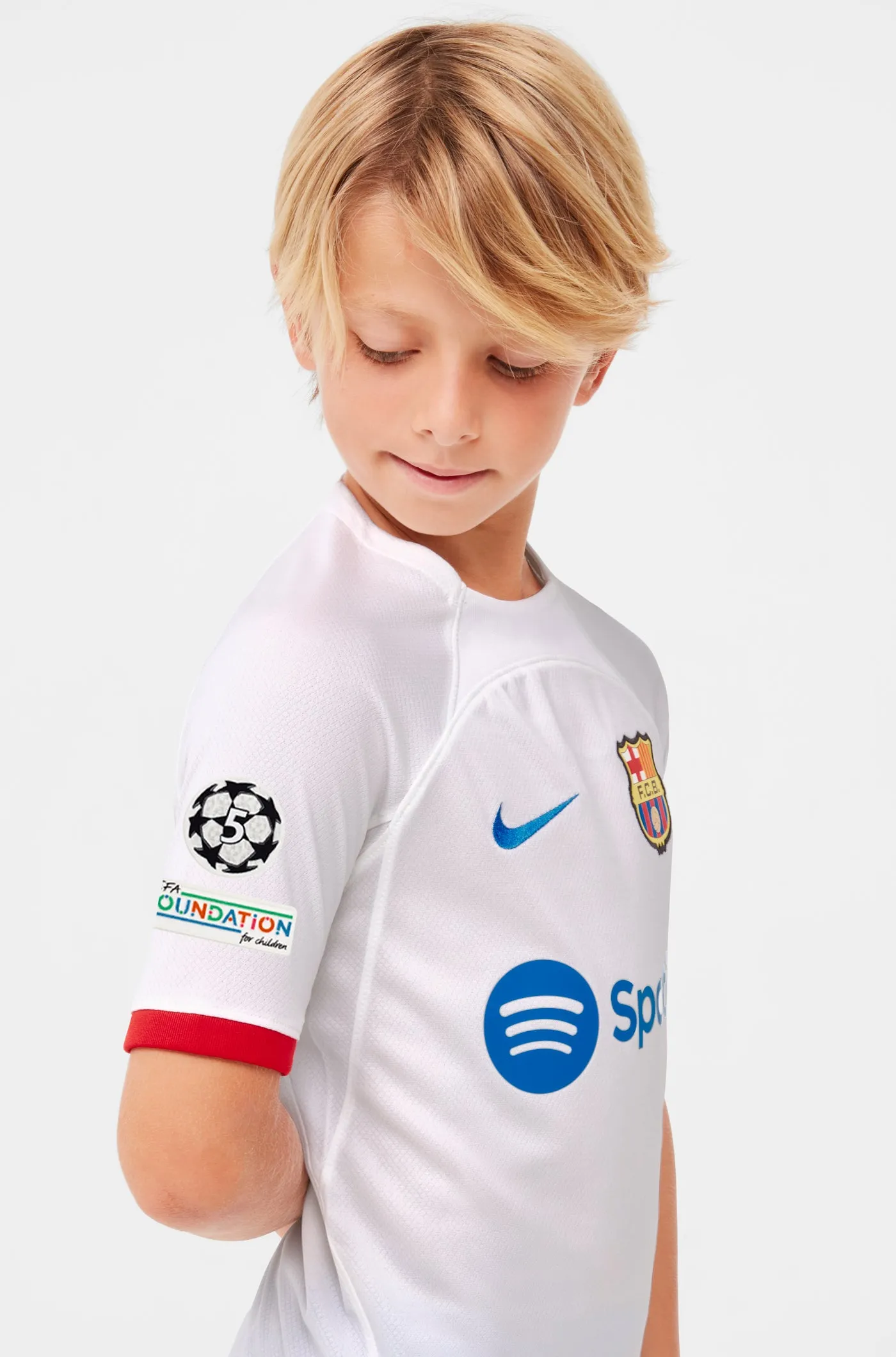 UCL FC Barcelona away shirt 23/24 - Junior - FERMN