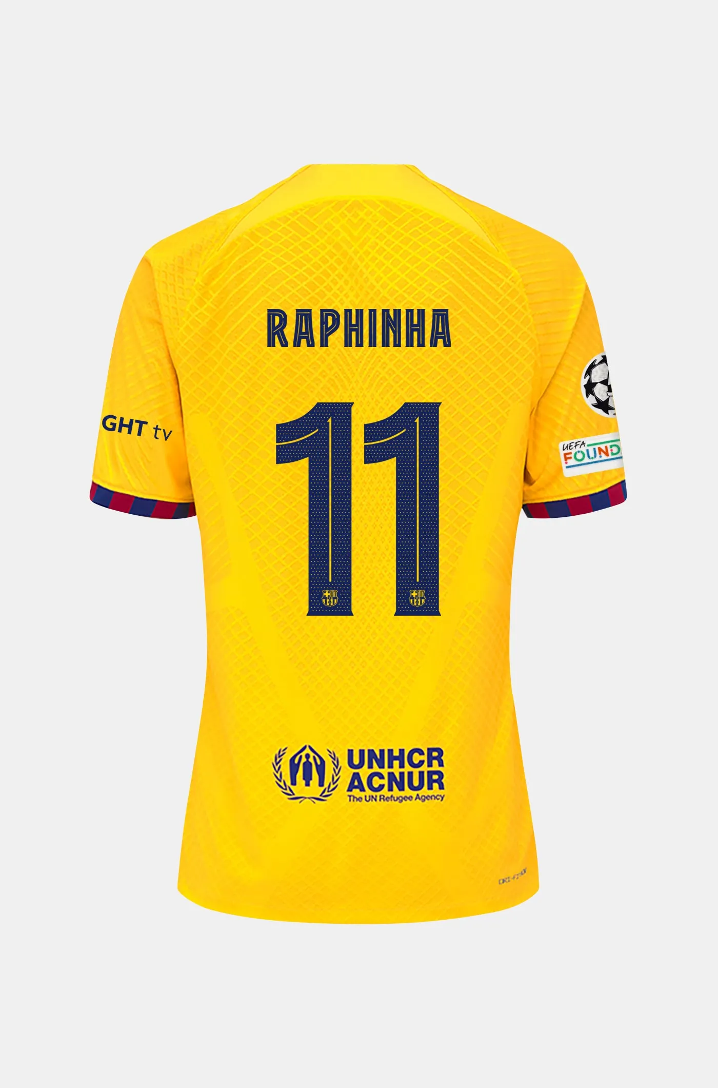 UCL FC Barcelona fourth shirt 23/24 - RAPHINHA