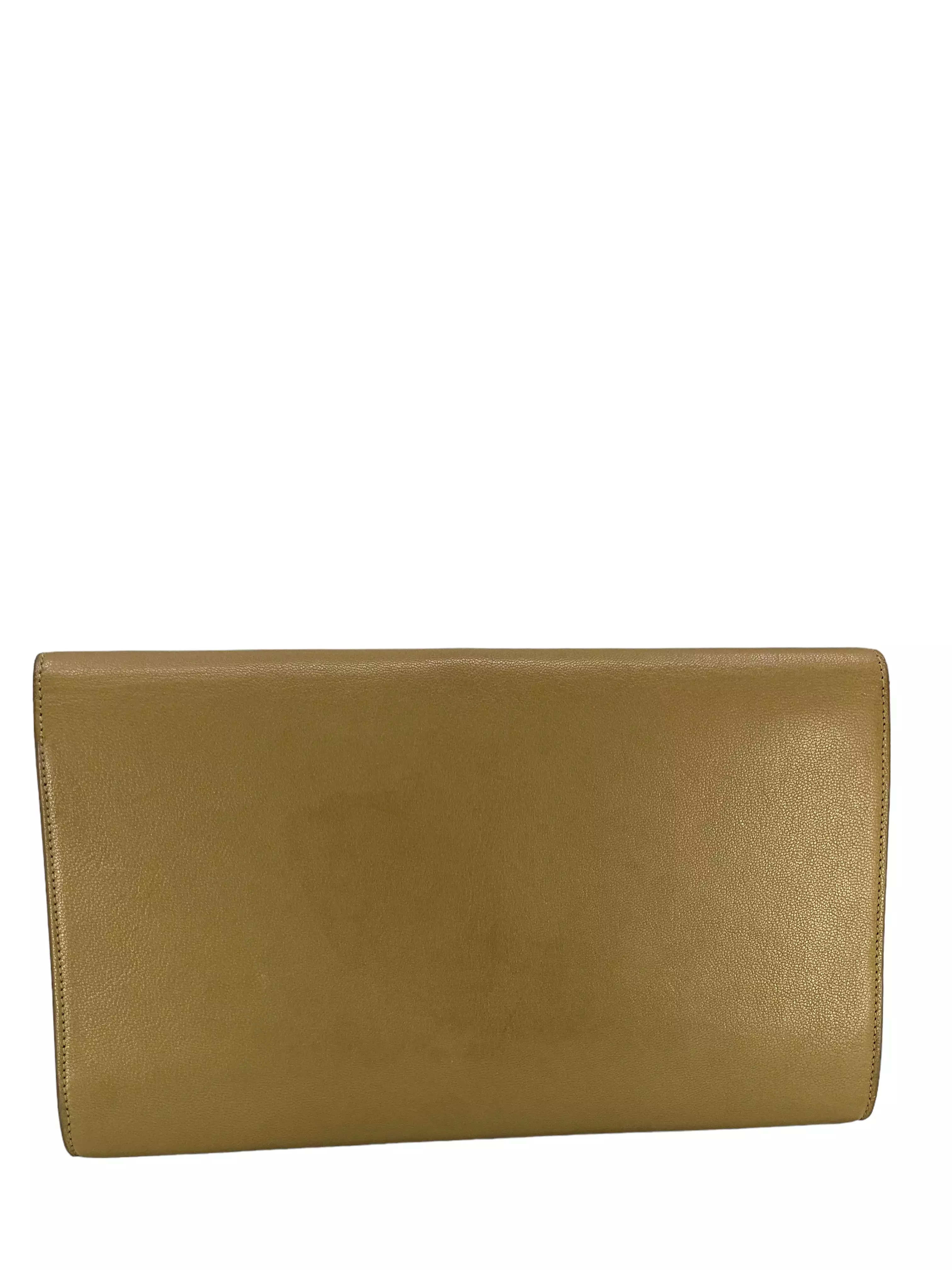 Vintage Yves Saint Laurent Brown Clutch