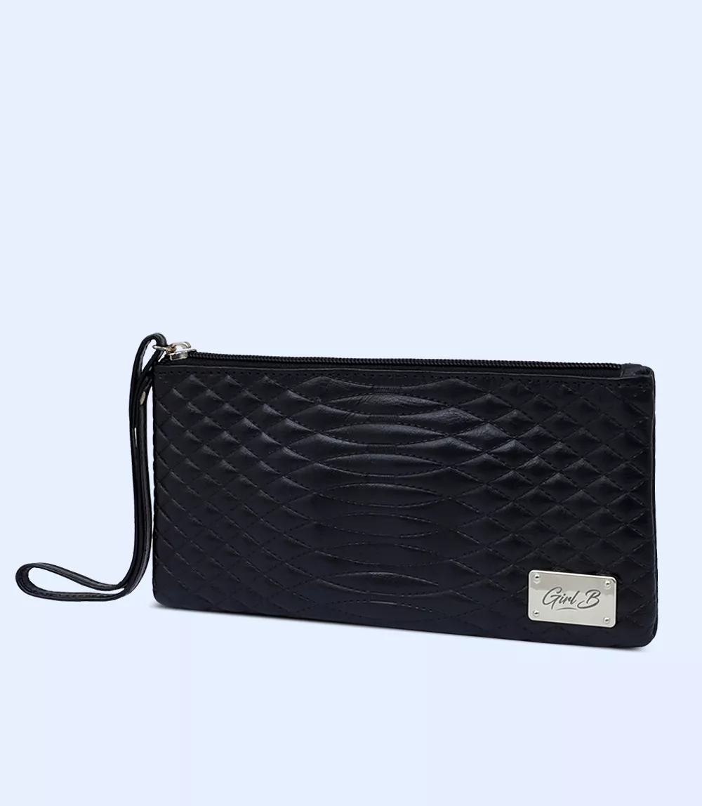 WB1623-BLACK-Women Wallet