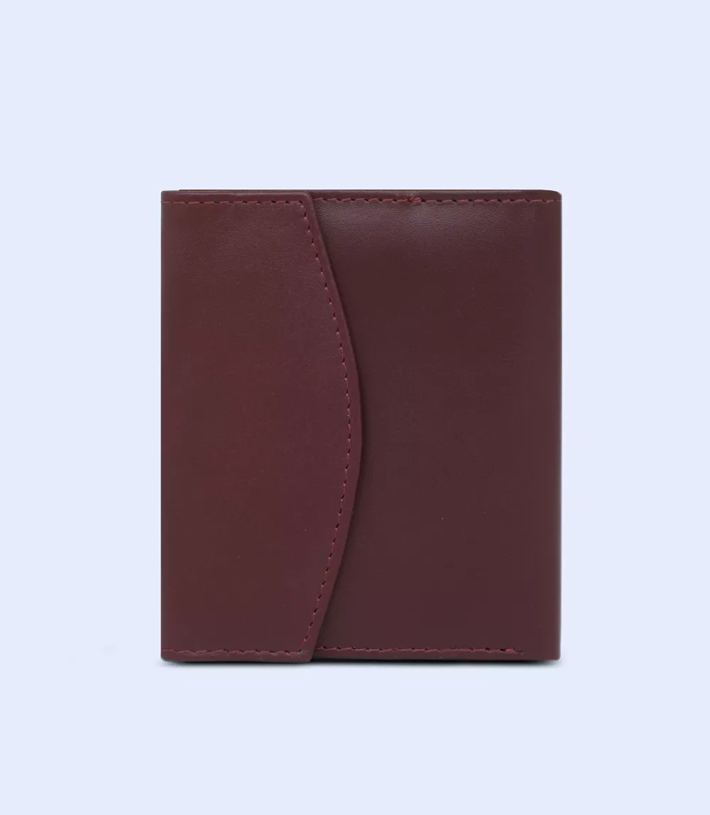 WB2226-MAROON-Women Wallet