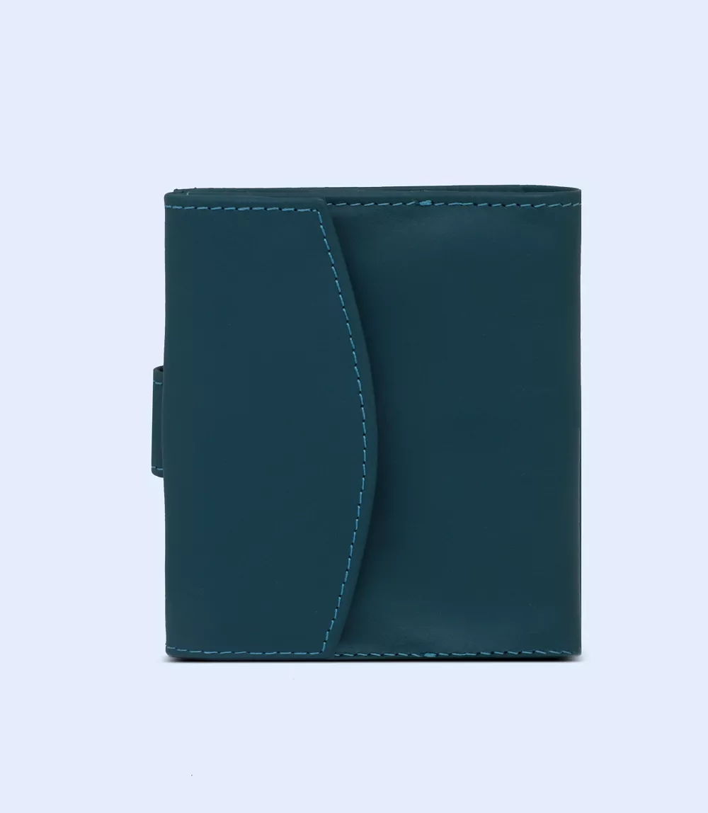 WB2226-TEAL-Women Wallet