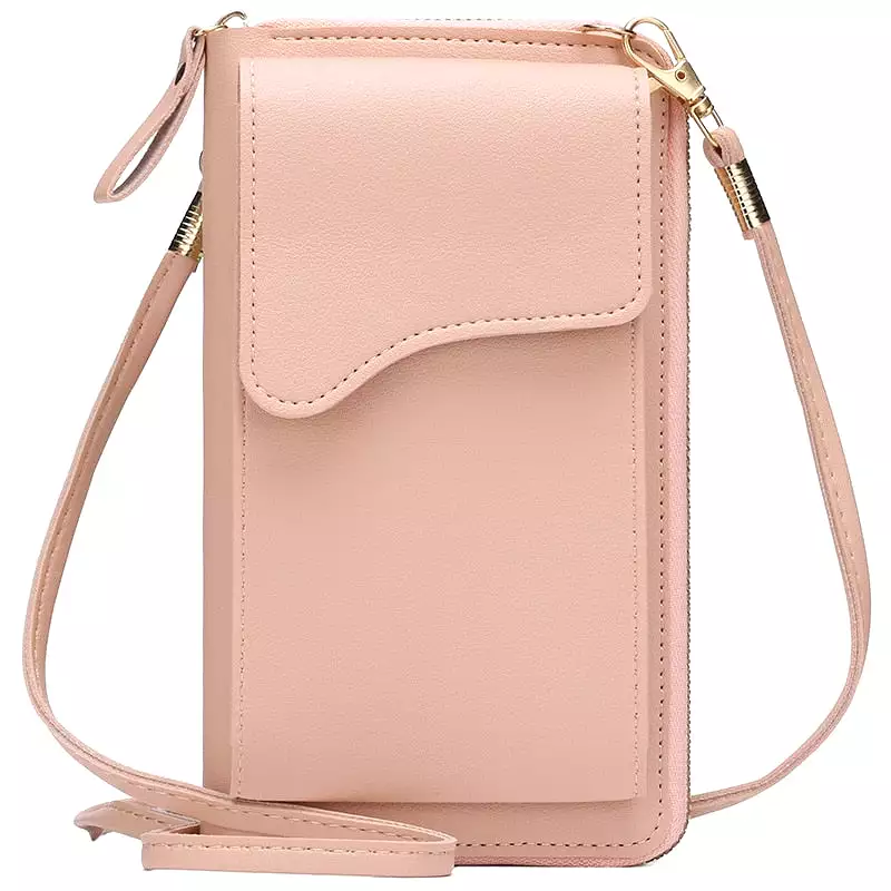 Women's Small Crossbody Shoulder Bags PU Leather Female Cell Phone Pocket Bag Ladies Purse Card Clutches Wallet Messenger Bags